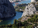 Ušće rijeke Cetine u Jadransko more